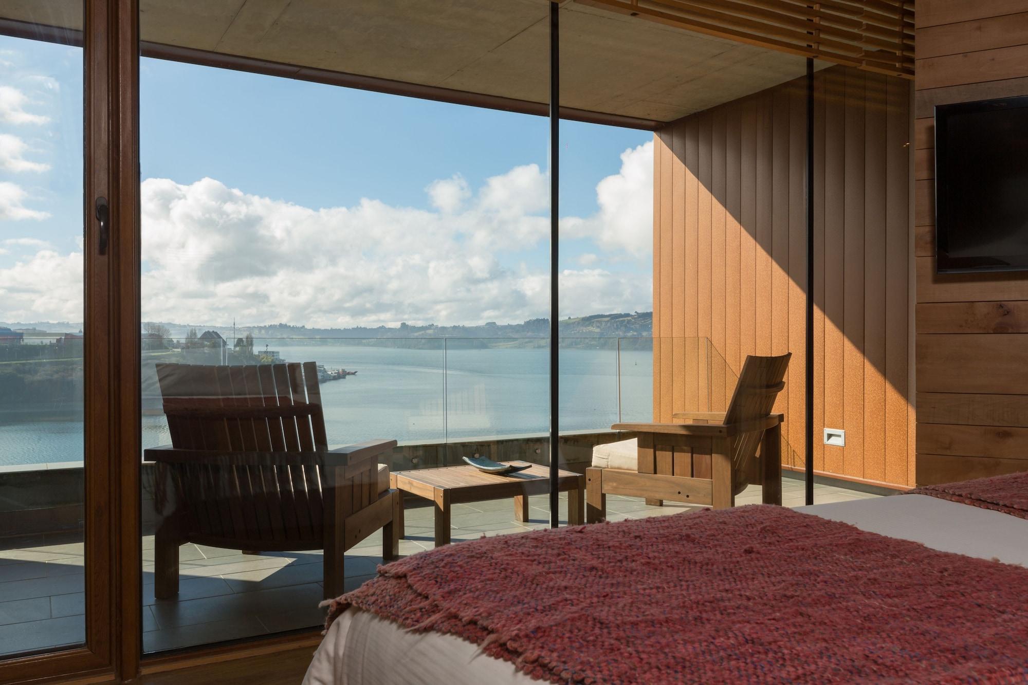 Enjoy Chiloe 호텔 카스트로 외부 사진 A room at the hotel